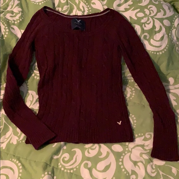 American Eagle Outfitters Sweaters - Maroon sweater